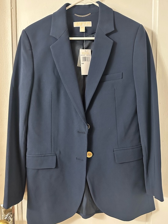 Michael Kors Jackets & Blazers - Michael Kors Women’s Deep Navy Two-Button Tailored Blazer